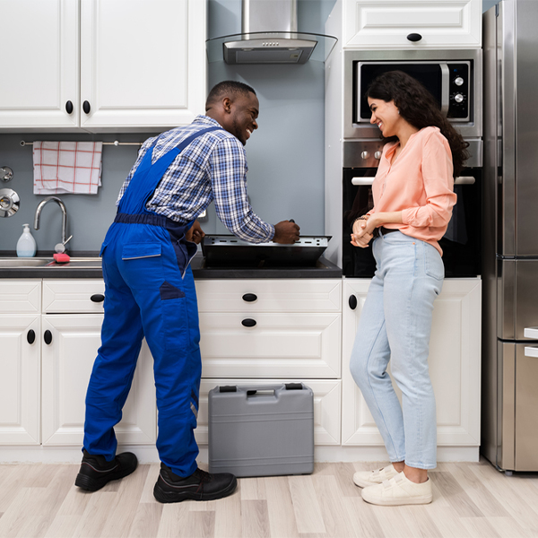 how long does it typically take to complete cooktop repair services in Brown County TX